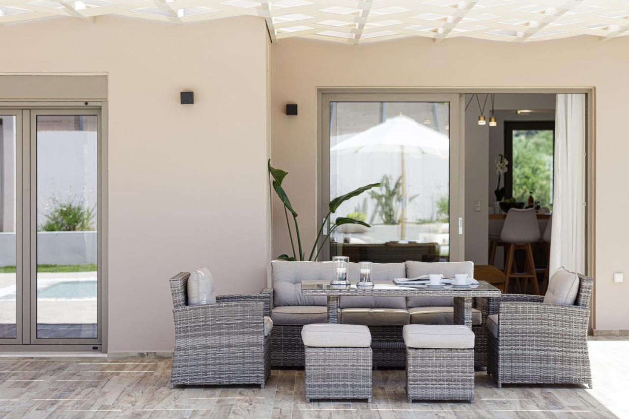 Koin Villa Sunset, With Heated Pool & Whirlpool, By Thinkvilla Perama (Crete) Exterior foto