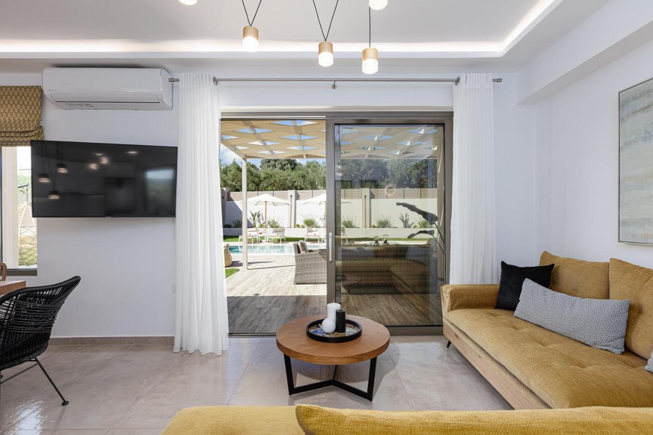 Koin Villa Sunset, With Heated Pool & Whirlpool, By Thinkvilla Perama (Crete) Exterior foto